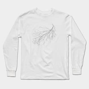 Mycelium (pencil drawing) Long Sleeve T-Shirt
